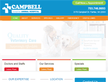 Tablet Screenshot of campbellah.com